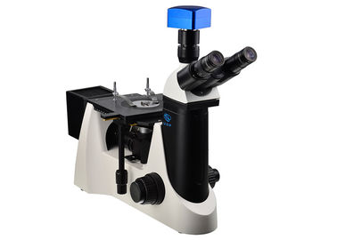 Porcellana L'obiettivo metallurgico 5 del microscopio invertito 80X di Trinocular fora l'oculare fornitore
