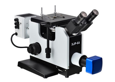 Porcellana microscopio metallurgico dritto XJP-6A di 20X 40X con la sorgente luminosa di 6V 30W fornitore