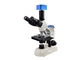 Microscopio bianco del laboratorio medico, Nosepiece dei fori del microscopio 4 del laboratorio di scienza fornitore