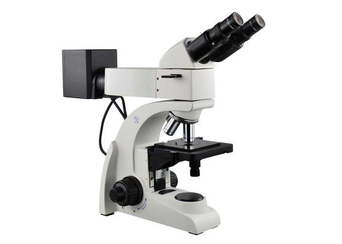 Ingrandimento binoculare del microscopio metallurgico 50X-500X leggera riflesso di microscopia
